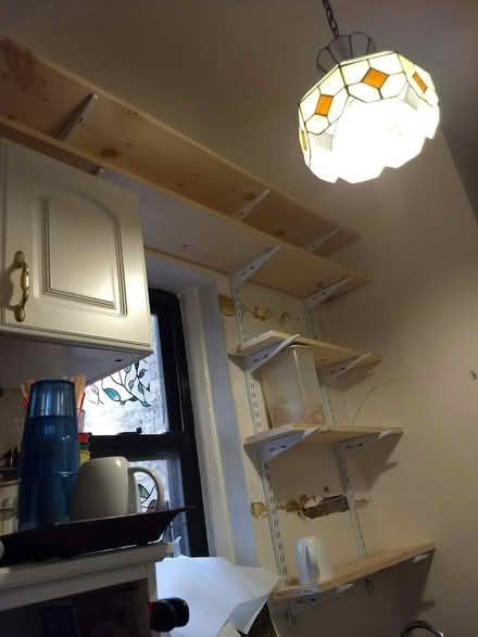 Photo of free DIY shelving planks brackets tracks (Upper West Side nr Col Circle) #3