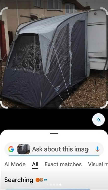 Photo of free Lichfield skyline porch for caravan (N7 9fn7) #3