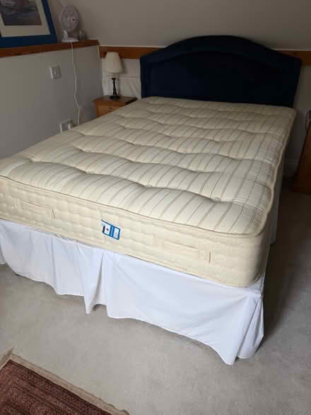 Photo of free 4ft6in double divan with drawers with matress (Dedham Heath CO7) #1