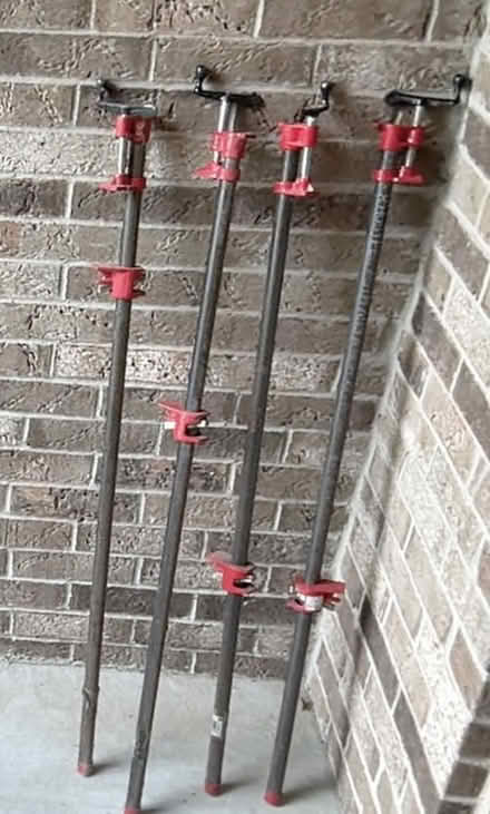 Photo of free Pipe clamps (4) (Western Dearborn) #1