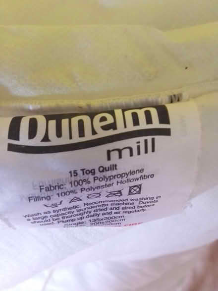 Photo of free King-size duvet (Killamarsh S21) #2