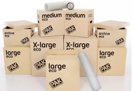 Photo of Large moving boxes and bubble wrap (Swinton M27) #1