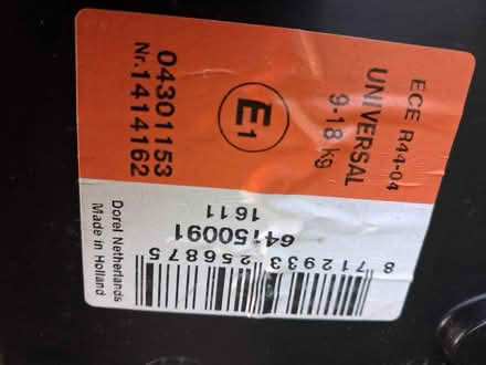Photo of free Toddler Car seat (Carpenders Park, WD19) #4
