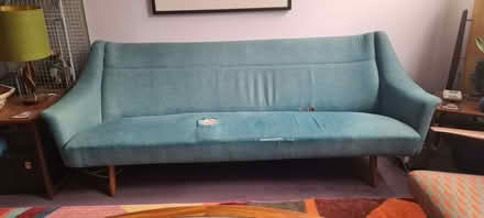 Photo of free mid century danish sofa - needs full reupholstering (Seven Dials BN1) #3