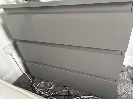 Photo of free Grey drawers (Dennistoun G31) #2