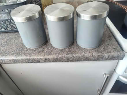 Photo of free Tea coffee sugar display containers (Eastbourne) #1