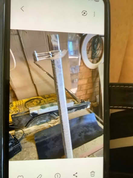 Photo of free Chrome Wardrobe rail (B61 Bournheath) #3