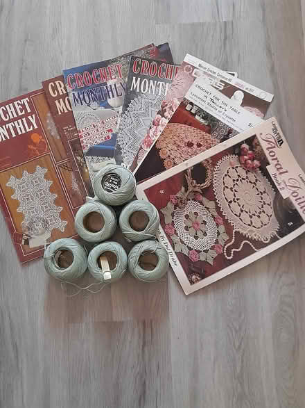 Photo of free Crochet mags/patterns and yarn (Whitnash CV31) #1
