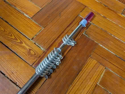 Photo of free Extending curtain pole with pink finials (Woodham Ferrers CM3) #3