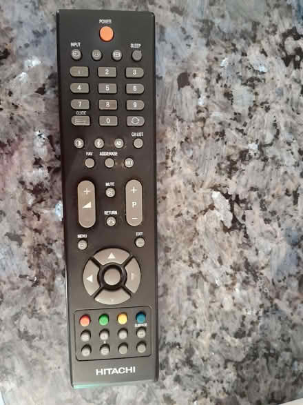 Photo of free Hitachi TV remote (Barnard's Green WR14) #1