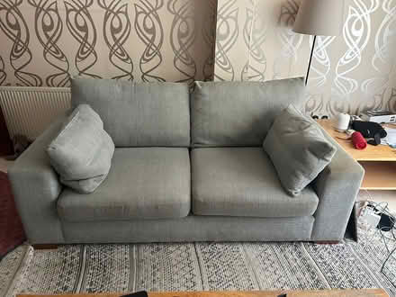 Photo of free Next grey sofa (Moseley B13) #1