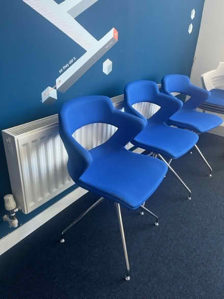 Photo of free 8x blue spin chair (BS7) #2