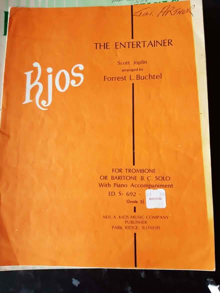 Photo of free Sheet music for brass and woodwind (Davidson's Mains EH4) #1