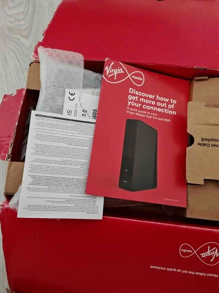 Photo of free Virgin broaband router (Woolwich SE18) #1