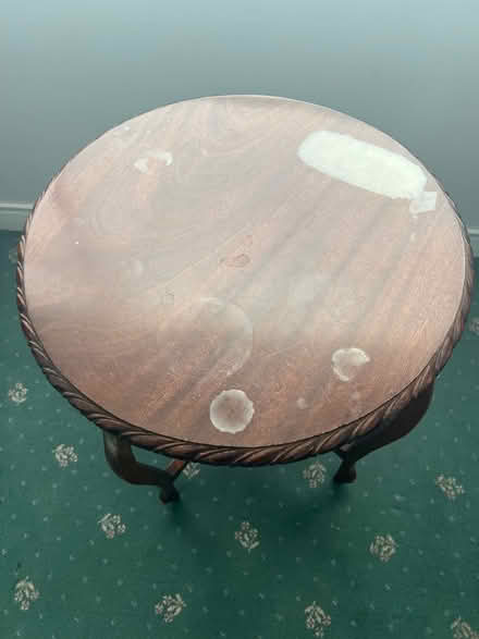 Photo of free Round wooden table (Dublin 11) #2