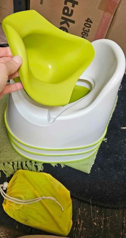 Photo of free 3 ikea potties and 1 foldable toilet seat reductor (Wallasey CH45) #2