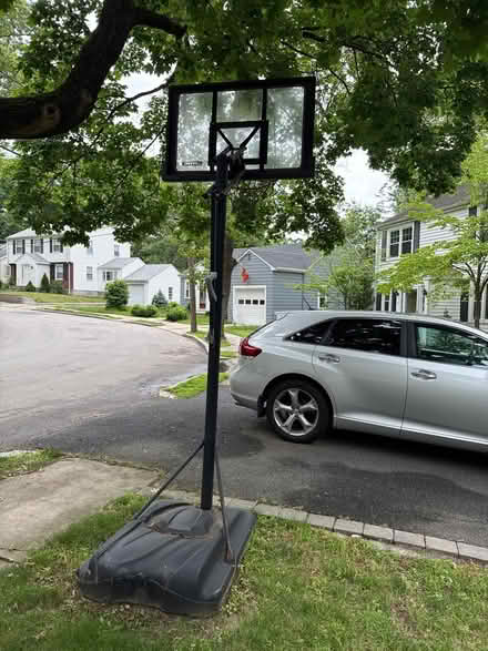 Photo of free Basketball goal (West Roxbury) #2