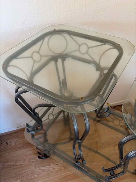 Photo of free Matching glass top tables (Saltney Ferry CH4) #1