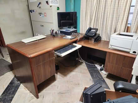 Photo of free 2 office desks (Spanish Lake 63138) #3