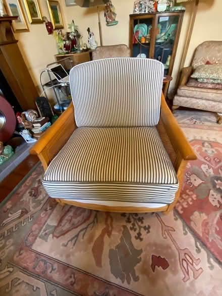 Photo of free LARGE ERCOL CHAIR possibly 50s/60s/70s Very comfy (Barnhill DD5) #2