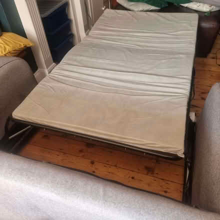 Photo of free Grey sofa bed two seater (Aldrington BN3) #2