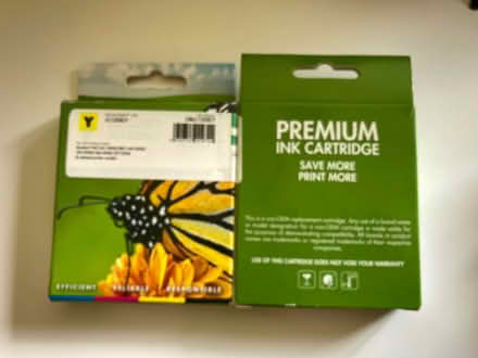 Photo of free 2 x Yellow OBLC XY compatible Ink Cartridges (Brand New) (St James, South Elmham IP19) #1