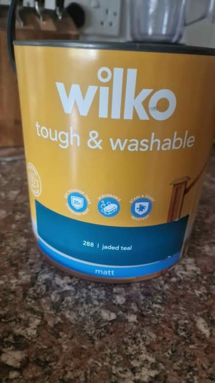 Photo of free Wilko Jaded Teal 2.5 litres (IP312HA) #1