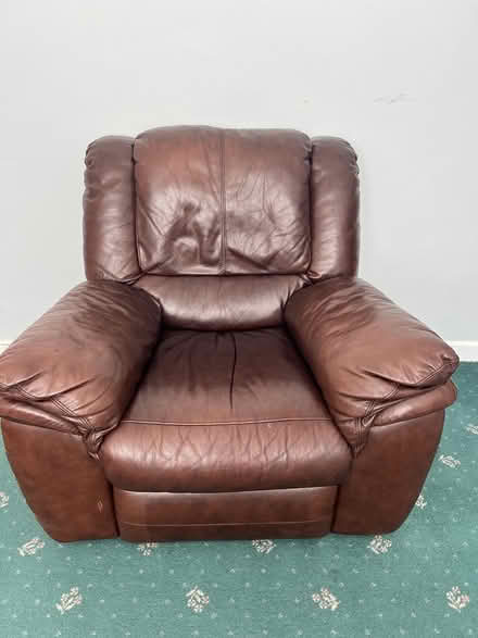 Photo of free 2x leather recliners (Dublin 11) #1