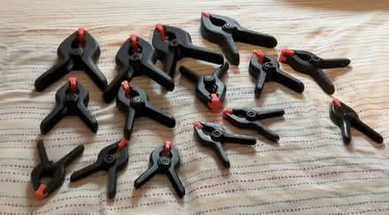 Photo of free Plastic spring clamps (Western Dearborn) #1