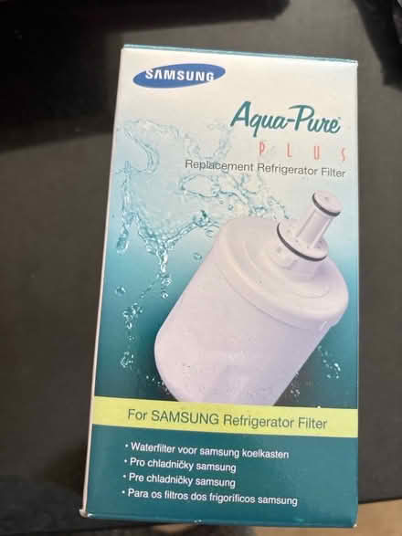 Photo of free Samsung fridge freezer water filter (Hallow WR2) #1