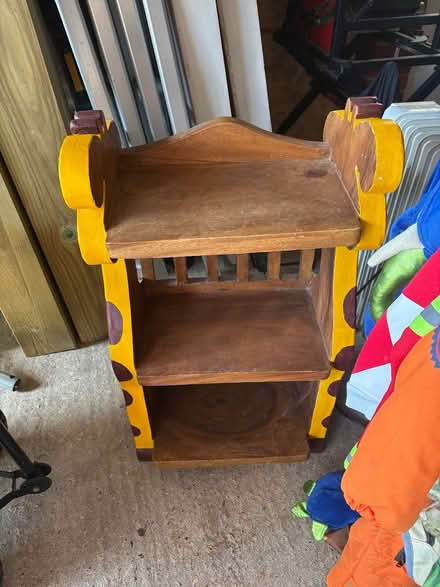 Photo of free Kids Giraffe Side table w shelve (Farnham Royal) #2