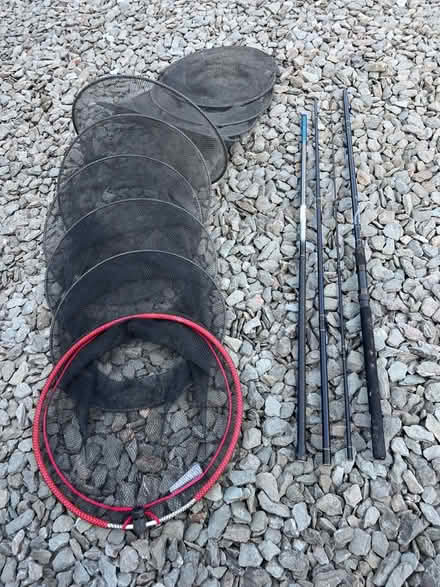 Photo of free Keep net, telescopic pole, coarse fishing rod (Tebay CA10) #1