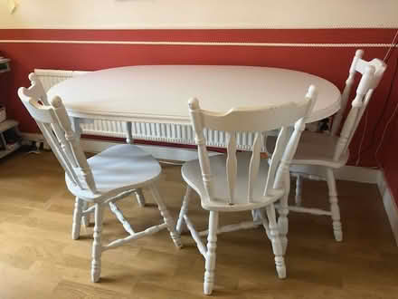 Photo of free Kitchen Table and 4 Chairs (Clonskeagh, Dublin 14.) #1
