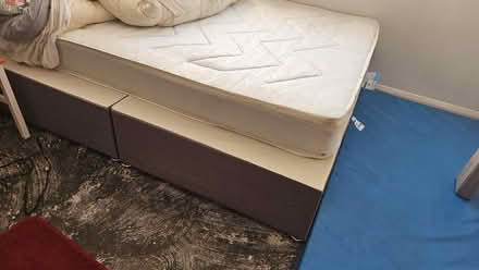 Photo of free Double mattress 140cm and king size divan 150cm. (St James' Street BN2) #1