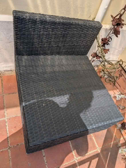 Photo of free Outdoor 3 modular seater sofa with footstool. No cushions. (Dawlish EX7) #2