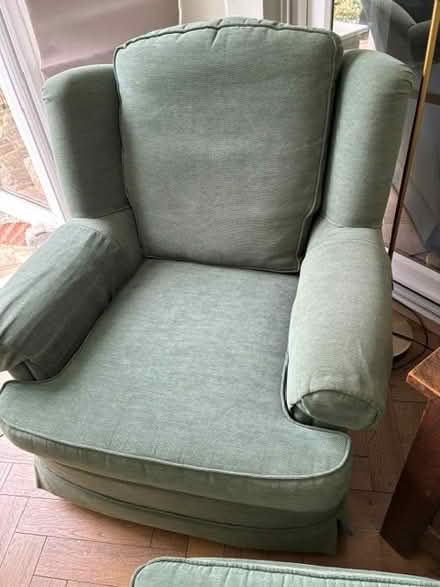 Photo of free Armchair and Matching Pouffe (Sandgate CT20) #2