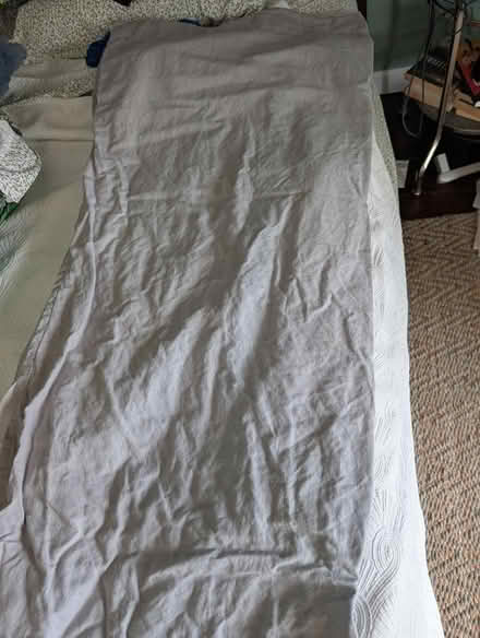 Photo of free Curtains -- two sets with rods (Folsom) #1