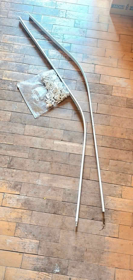 Photo of free bay window curtain track (Oswestry SY11) #1
