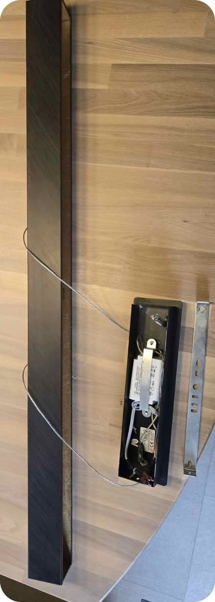 Photo of free Recycled metal LED ceiling drop light (Abraham Heights LA1) #3