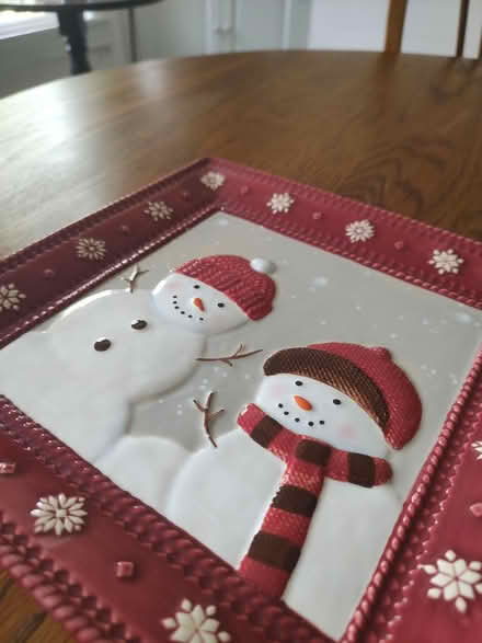 Photo of free New Winter theme plate (Odenton) #2