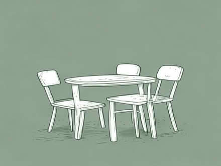 Photo of Childrens Table & Chairs (Cranfield MK43) #1