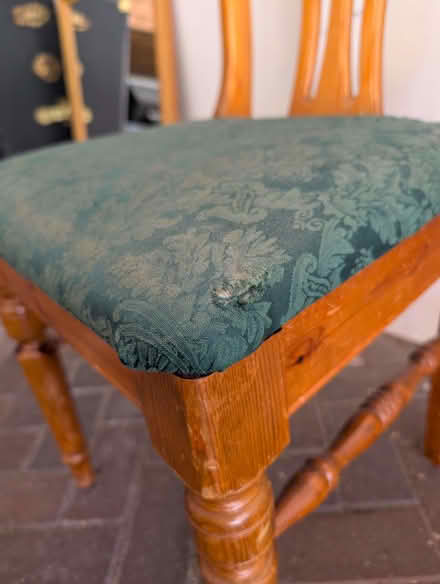 Photo of free Solid pine dining chair (Bedford Centre MK40) #2