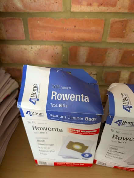 Photo of free Rowenta RU11 vacuum cleaner bags (Bedford Centre MK40) #2