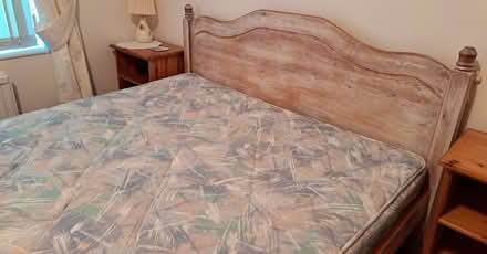 Photo of free Pine double bed (Bratton BA134SH) #4