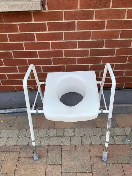 Photo of free Raised toilet seat and Zimmer frame (Jordanstown BT37) #1