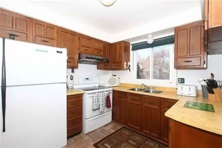 Photo of free Small Solid Wood Kitchen Cabinets (Meadowvale - Mississauga) #1
