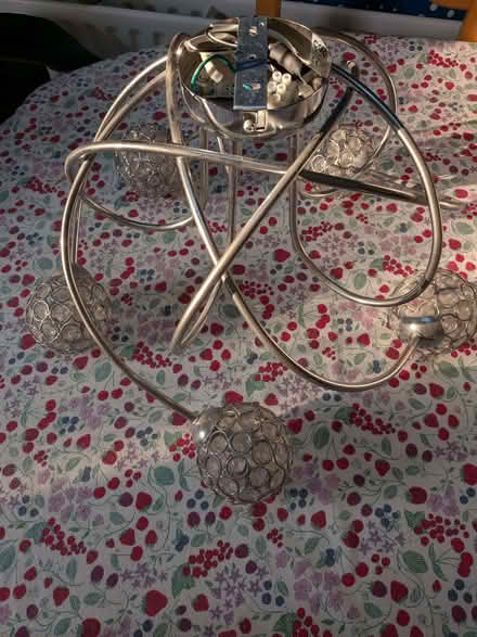 Photo of free Bundle of cushions, curtains, rug, chandelier (Welling DA16) #3