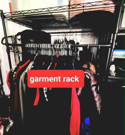Photo of free Rolling Clothes Rack w/2 Rods UWS (Upper West Side nr Col Circle) #1