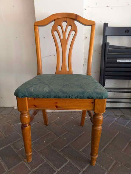 Photo of free Solid pine dining chair (Bedford Centre MK40) #1