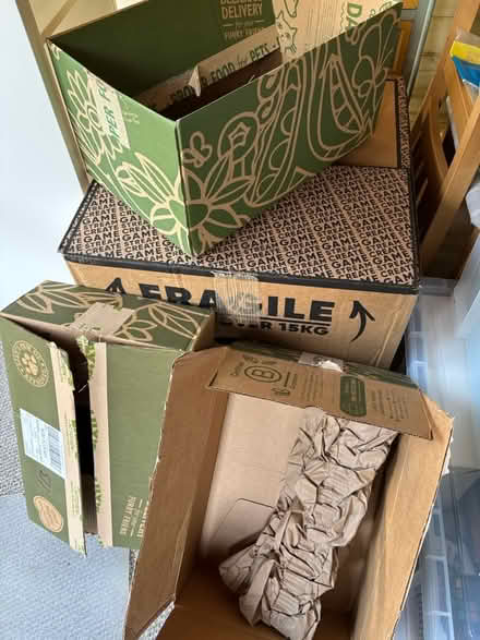 Photo of free Sturdy boxes for packing (G74) #1